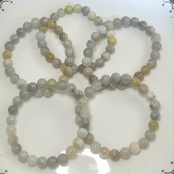 Mixed Agate 8mm Bracelet - Picture 3 of 3